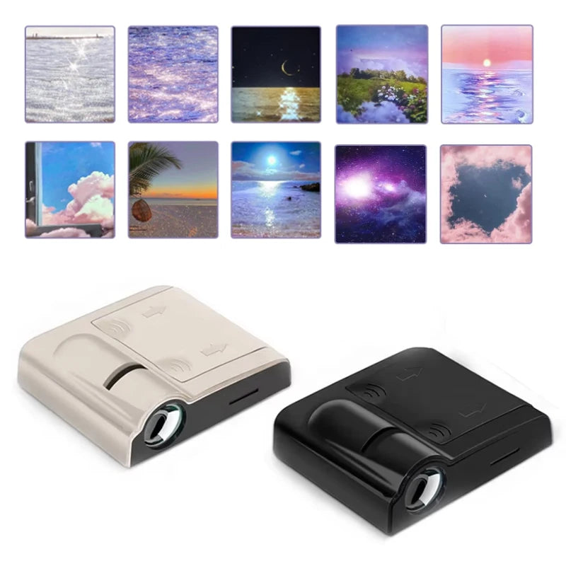 Planet Projection Lamp with Light Sheets Photo Earth Sun Galaxy Light Projector Novelty Atmosphere Light Party Photo Props Gift