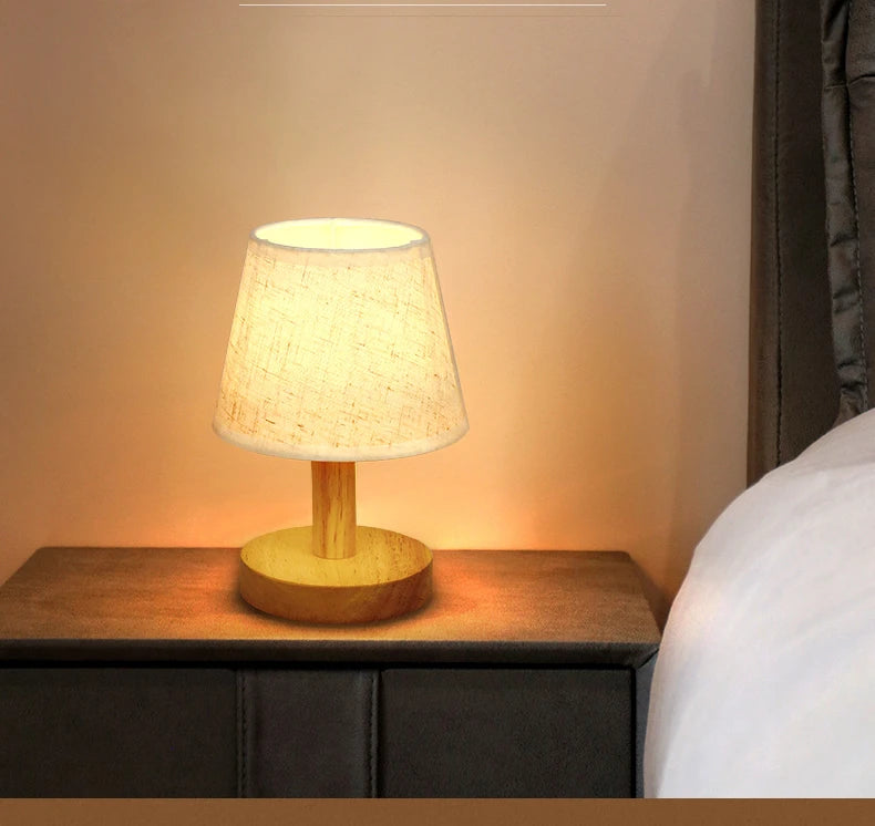 Retro Table Lamp Cozy Decoration for Homestay Night Light Bedroom Lamps