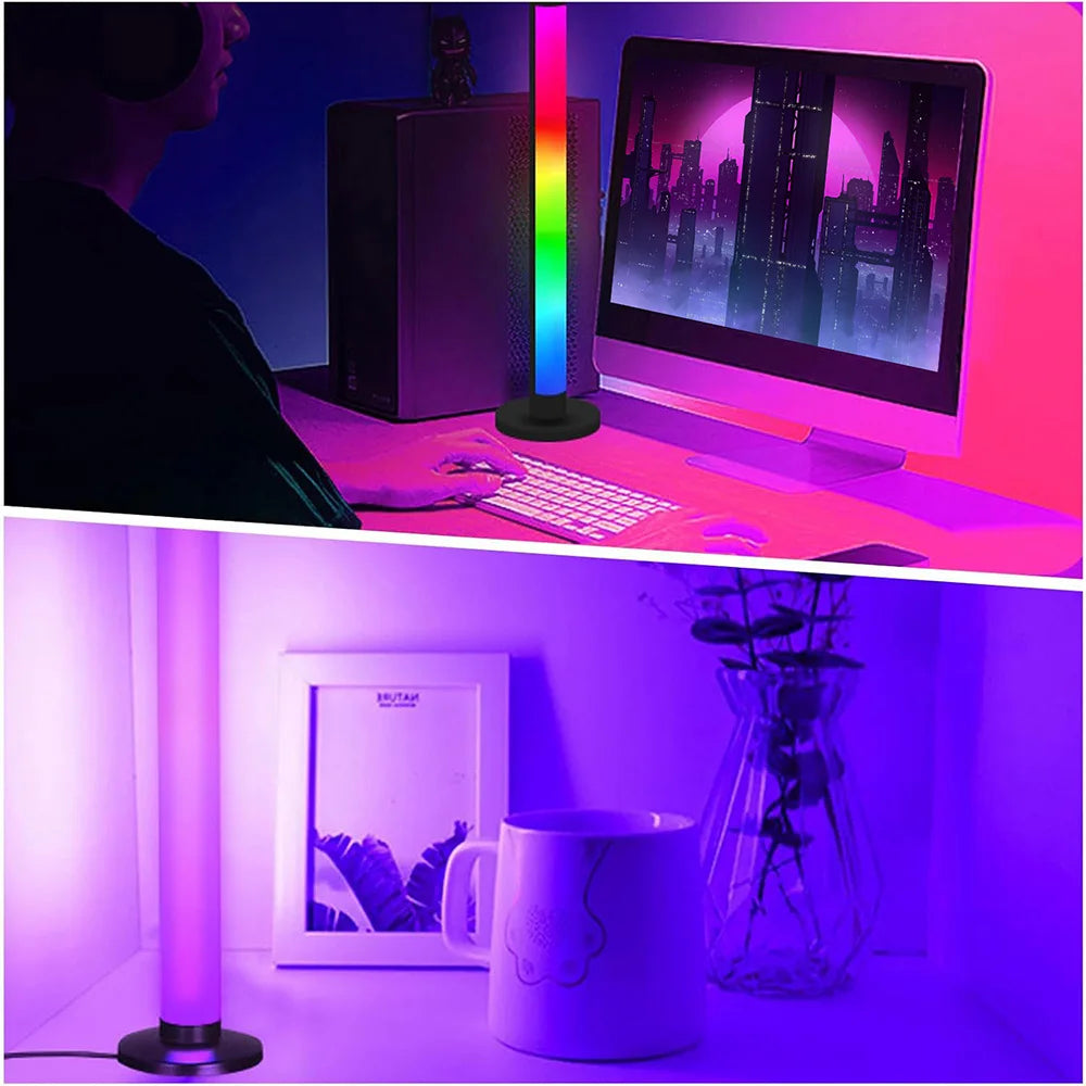 Smart LED Light Bars RGB App and Remote Control 16 Million Colors Sync Music Timer TV Backlights USB Rhythm Ambient Pickup Lamps