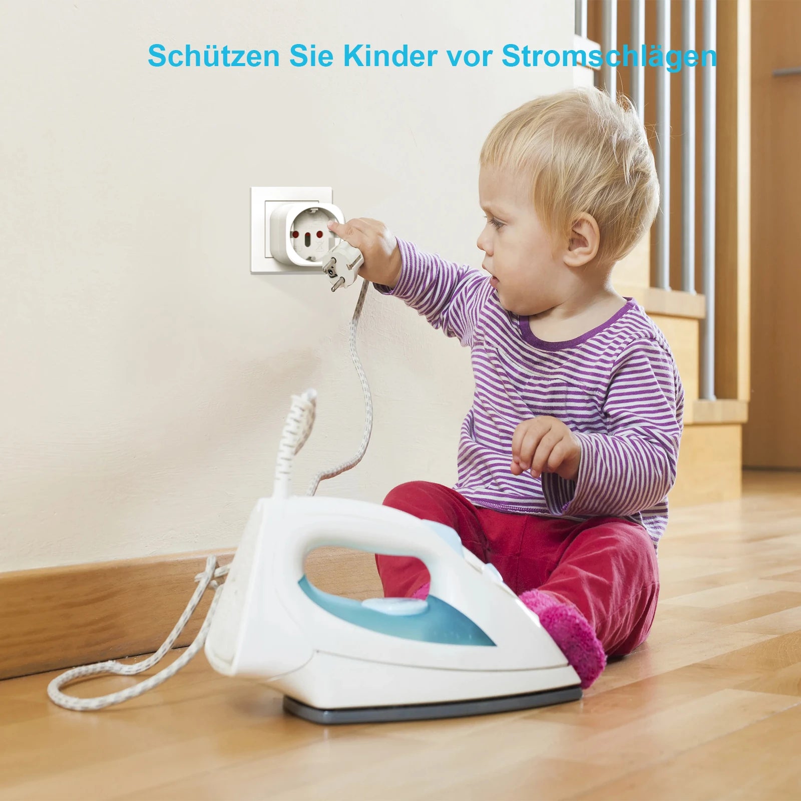 2pcs EU To UK Plug Adapter England Travel Plug European to UK Power Converter Adapter Wall Socket for England, Ireland, UK