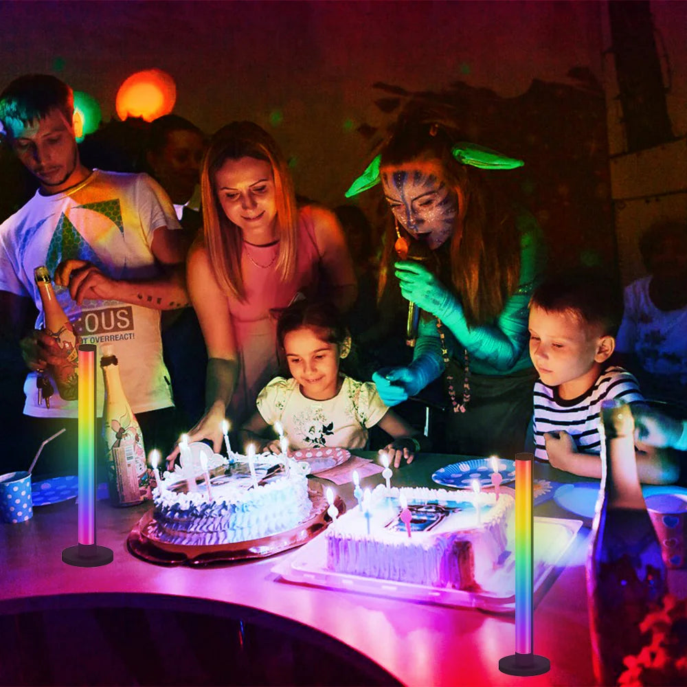 Smart LED Light Bars RGB App and Remote Control 16 Million Colors Sync Music Timer TV Backlights USB Rhythm Ambient Pickup Lamps